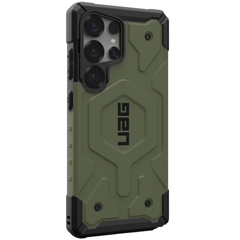 Чeхол-накладка Urban Armor Gear для Samsung Galaxy S25 Ultra SM-S938 Pathfinder with Magnet Olive Drab (214476117272)