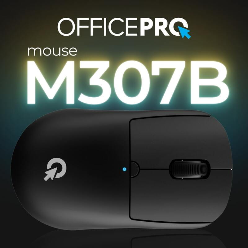 Мышь беспроводная OfficePro M307B Black