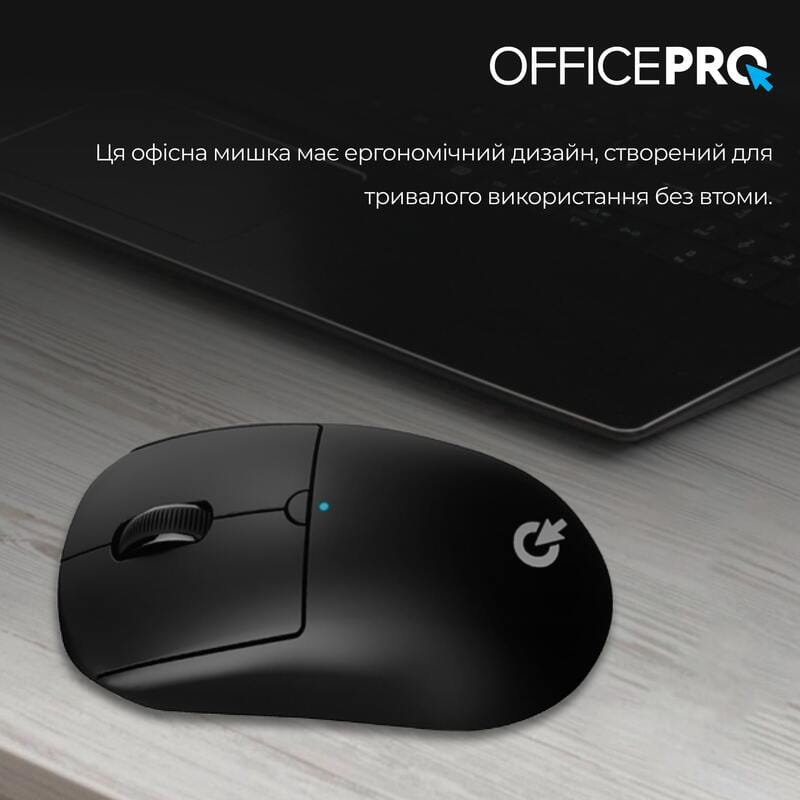 Мышь беспроводная OfficePro M307B Black