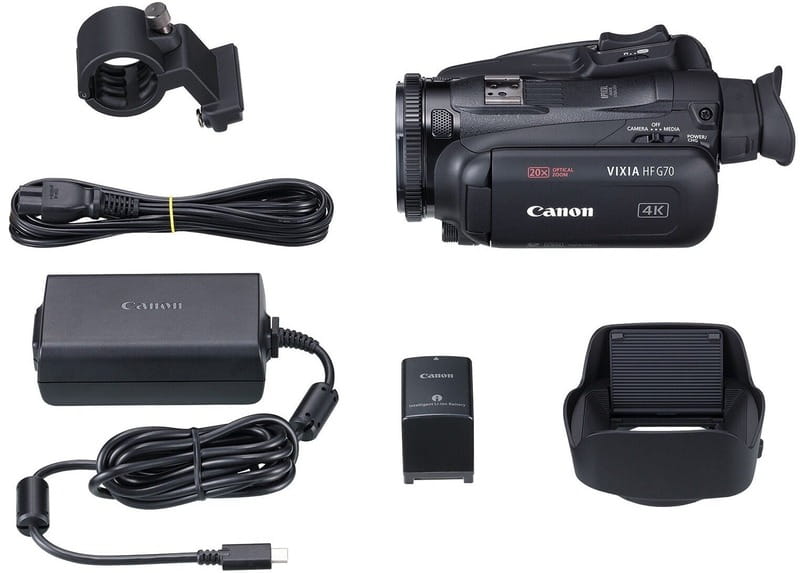 Цифрова відеокамера Canon Legria HF G70 Black (5734C003)