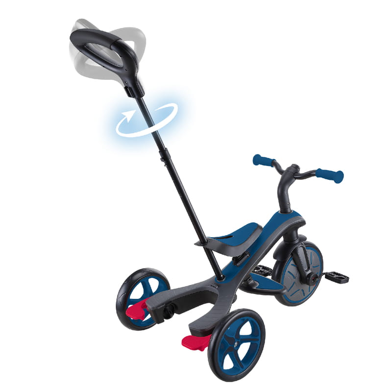 Велосипед триколісний Globber Explorer Trike 4в1 Blue (634-100)