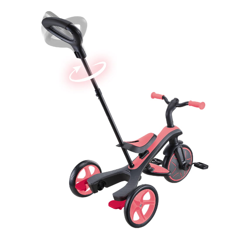 Велосипед триколісний Globber Explorer Trike 4в1 Pink (634-110)