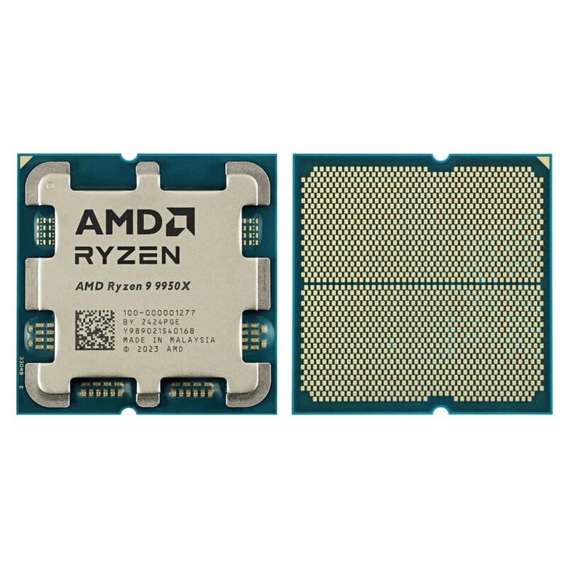 Процесор AMD Ryzen 9 9950X (4.3GHz 64MB 170W AM5) Tray (100-000001277)