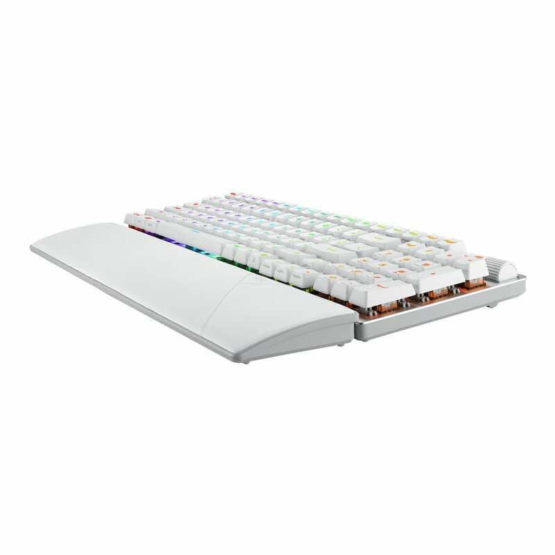 Клавіатура бездротова Asus ROG Strix Scope II RGB WL BT White (90MP03S0-BKUA30)