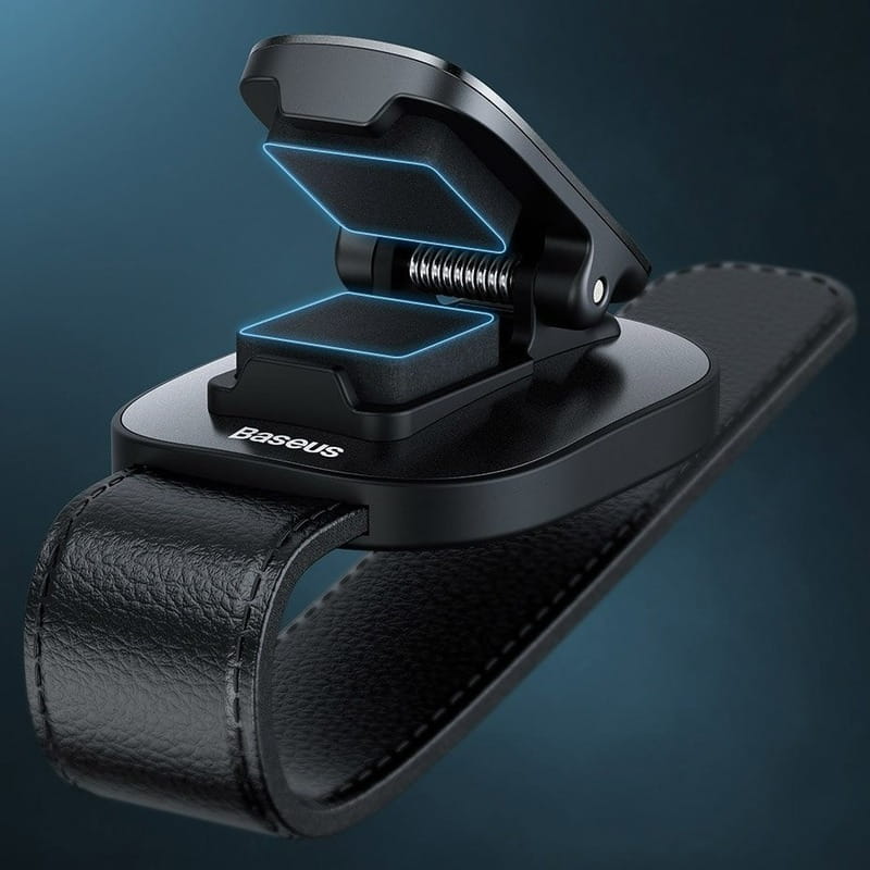Держатель автомобильный для очков Baseus ACYJN-B01 Black