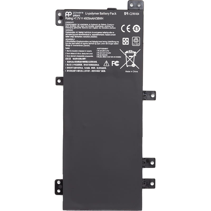 АКБ PowerPlant для ноутбука Asus Z450UA (C21N1434) 7.7V 4935mAh (NB431649)