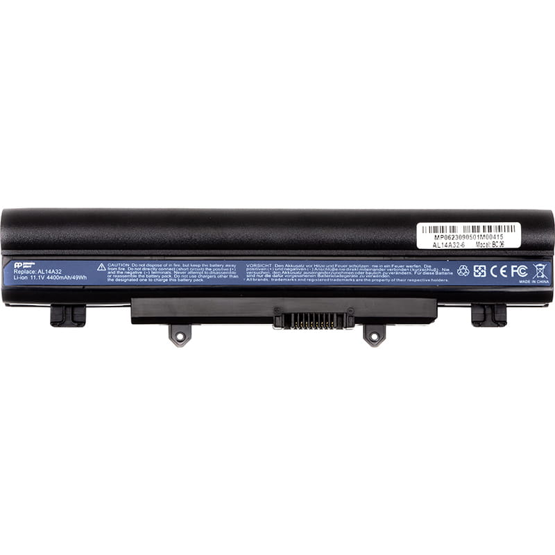 АКБ PowerPlant для ноутбука Acer Aspire E 15 Touch (AL14A32) 11.1V 4400mAh (NB410682)