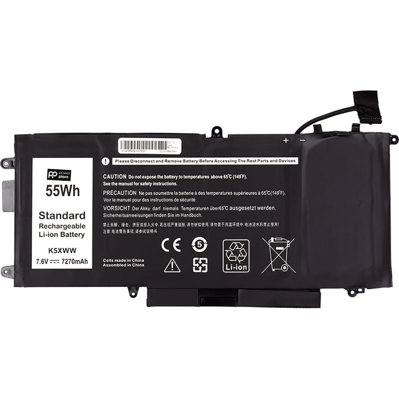 АКБ PowerPlant для ноутбука Dell Latitude 13 7389 (K5XWW) 7.6V 7270mAh (NB441716)