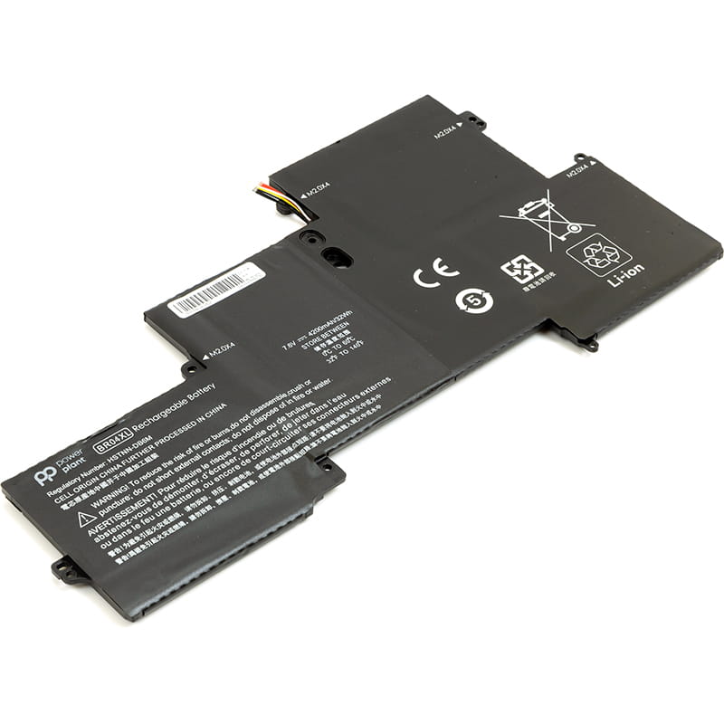 АКБ PowerPlant для ноутбука HP EliteBook Folio 1020 G1 (BR04XL) 7.6V 4200mAh (NB461219)