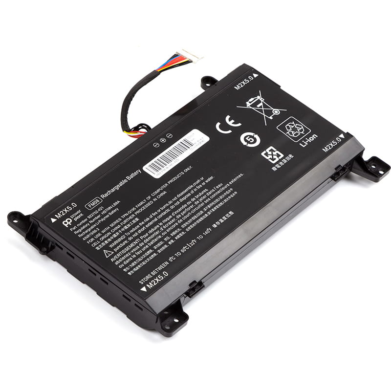 АКБ PowerPlant для ноутбука HP Omen 17 (FM08) 14.8V 5200mAh, 16 pin (NB461776)