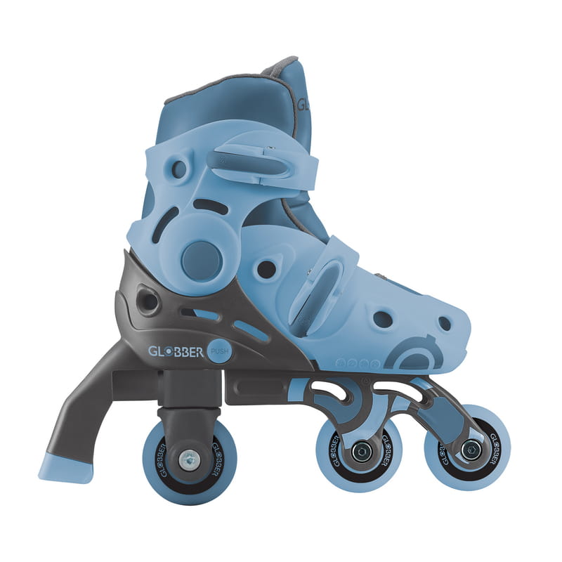 Ролики Globber 2в1 р.26-29 Gray/Blue (780-200)