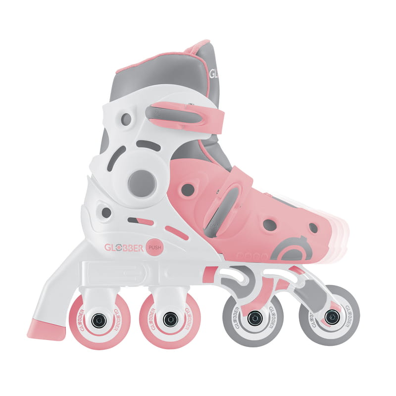Ролики Globber 2в1 р.26-29 Pink (780-210)