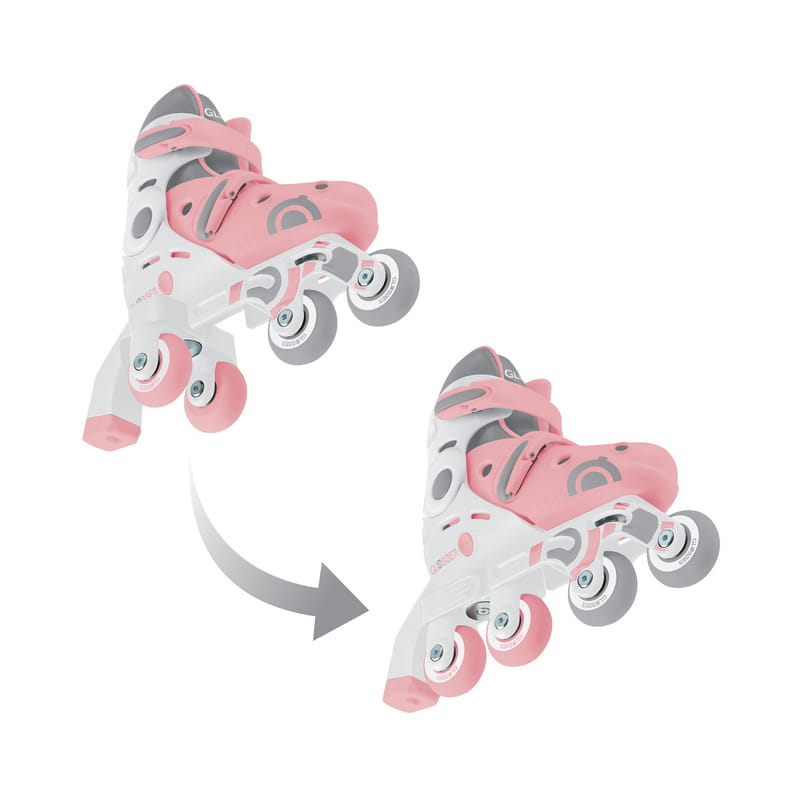 Ролики Globber 2в1 р.26-29 Pink (780-210)