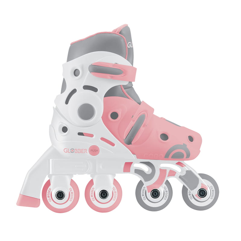 Ролики Globber 2в1 р.26-29 Pink (780-210)