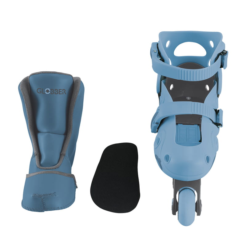 Ролики Globber 2в1 р.30-33 Gray/Blue (783-200)