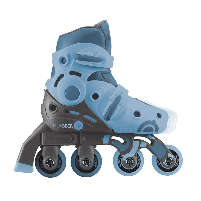 Ролики Globber 2в1 р.30-33 Gray/Blue (783-200)