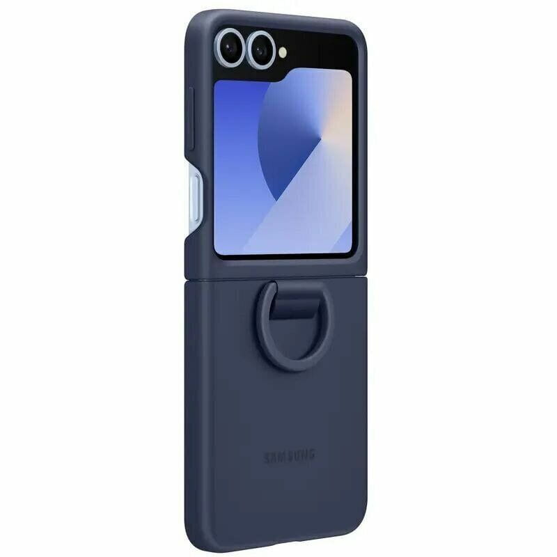 Чeхол-накладка Samsung Silicone Cover with Ring для Samsung Galaxy Flip 6 (EF-PF741TNEGUA)