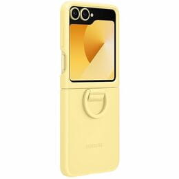 Купить Чeхол-накладка Samsung Silicone Cover with Ring для Samsung Galaxy Flip 6 (EF-PF741TYEGUA) Чeхол-накладка Samsung Silicone Cover with Ring для Samsung Galaxy Flip 6 (EF-PF741TYEGUA)
