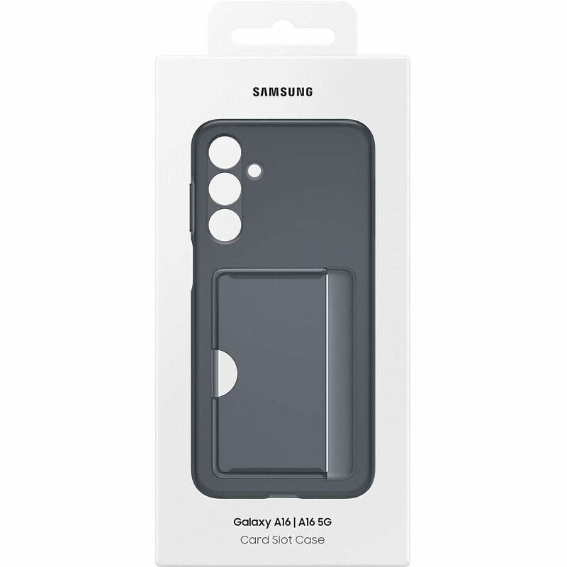 Чохол-накладка Samsung Card Slot Cover для Samsung Galaxy A16 (EF-OA166TBEGWW)