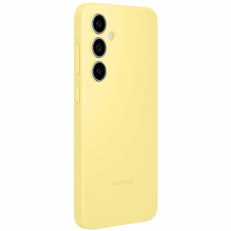 Чохол-накладка Samsung Silicone Case для Samsung Galaxy S24 FE SM-S721 Yellow (EF-PS721CYEGWW)