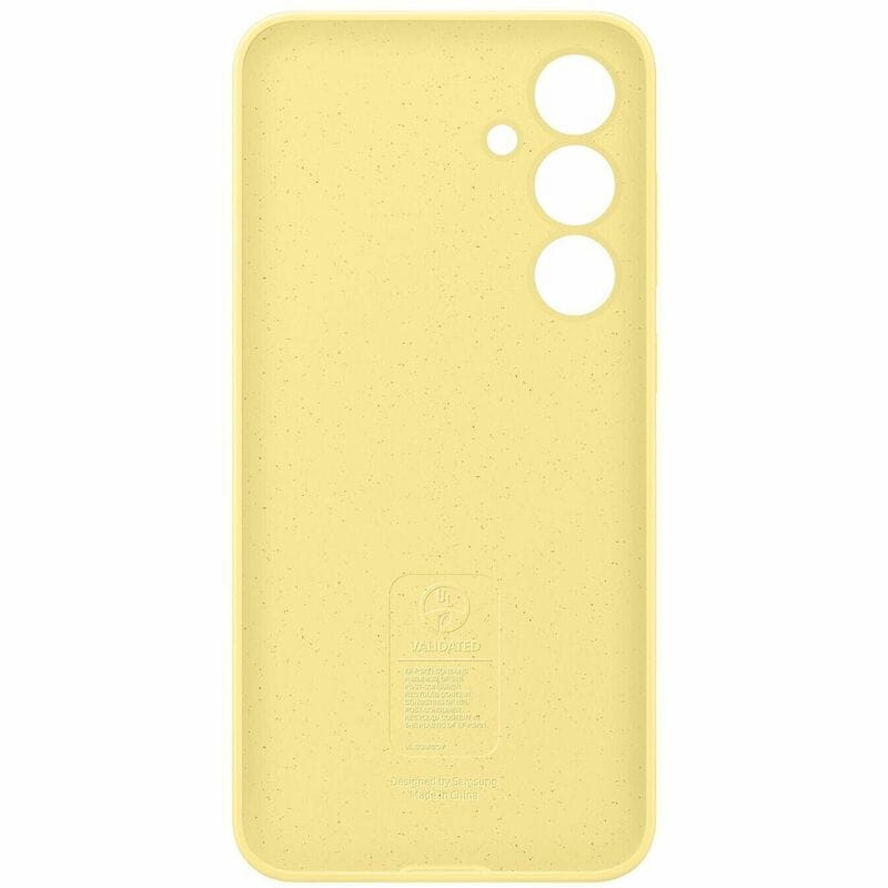 Чeхол-накладка Samsung Silicone Case для Samsung Galaxy S24 FE SM-S721 Yellow (EF-PS721CYEGWW)