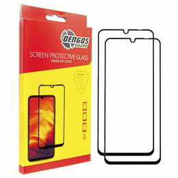 Защитное стекло Dengos для Samsung Galaxy A16 SM-A165 Black Full Glue (DG-TG2P-61) 2шт