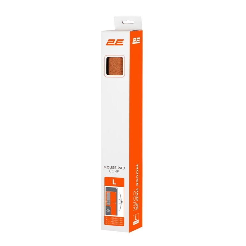 Ігрова поверхня 2E Cork L Brown (2E-PAD-L-CORK)