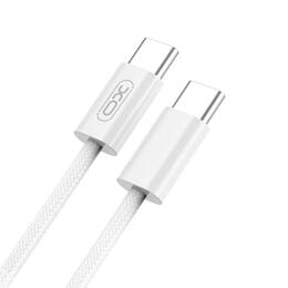 Купить Кабель XO NB-Q259 USB Type-C - USB Type-C (M/M), 1 м, White (XO-NB-Q259-WH) Кабель XO NB-Q259 USB Type-C - USB Type-C (M/M), 1 м, White (XO-NB-Q259-WH)
