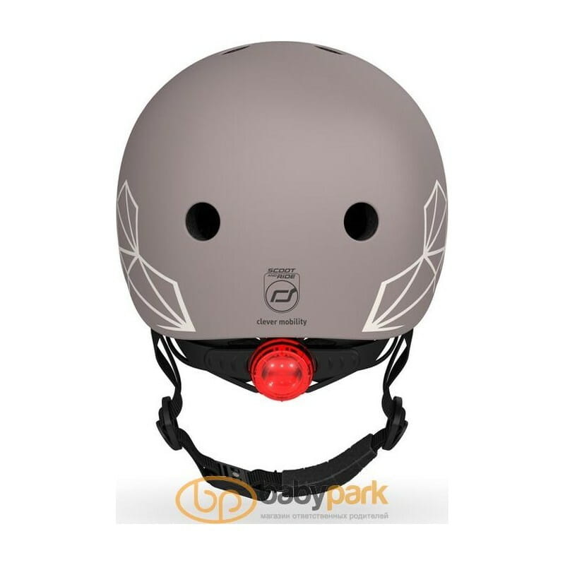 Шлем Scoot and Ride Brown (SR-181206-Brownlines)