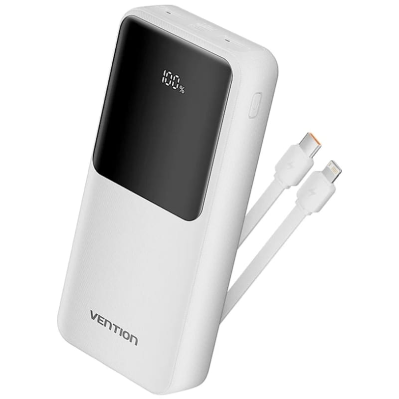 Универсальная мобильная батарея Vention 20000mAh PD White (FHPW0)