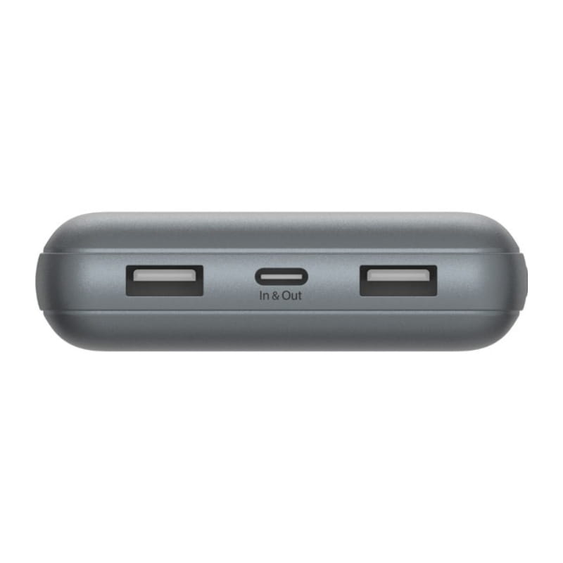 Універсальна мобільна батарея Belkin Power Bank 20000mAh 15W Gray (BPB012BTGY)