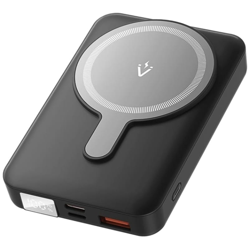 Универсальная мобильная батарея Vention Magnetic Wireless 10000mAh PD, QC 3.0 Black (FHTB0)