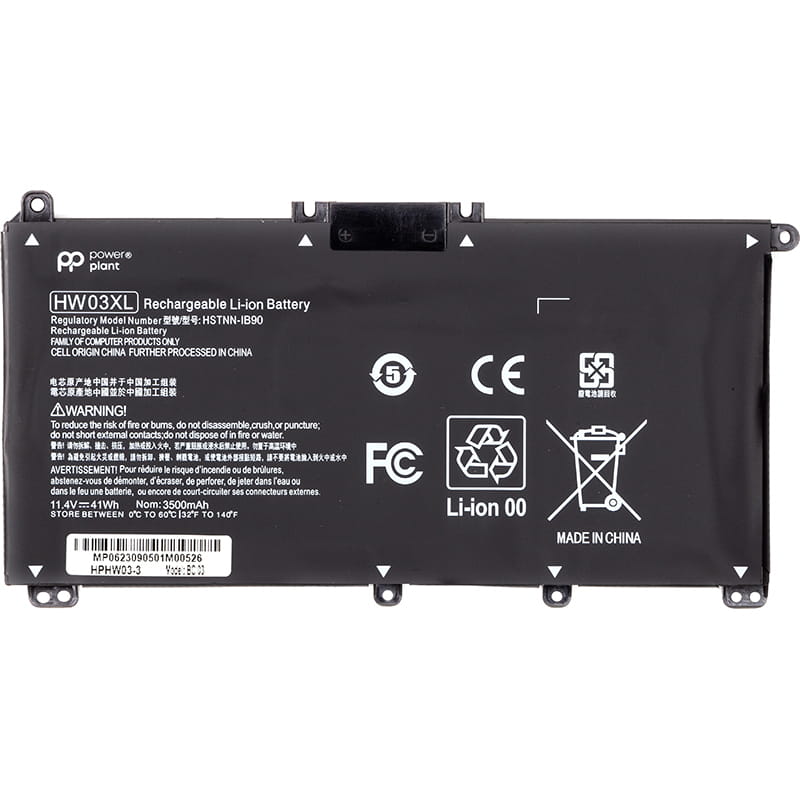 АКБ PowerPlant для ноутбука HP 255 G8 (HW03XL) 11.4V 3500mAh (NB462087)