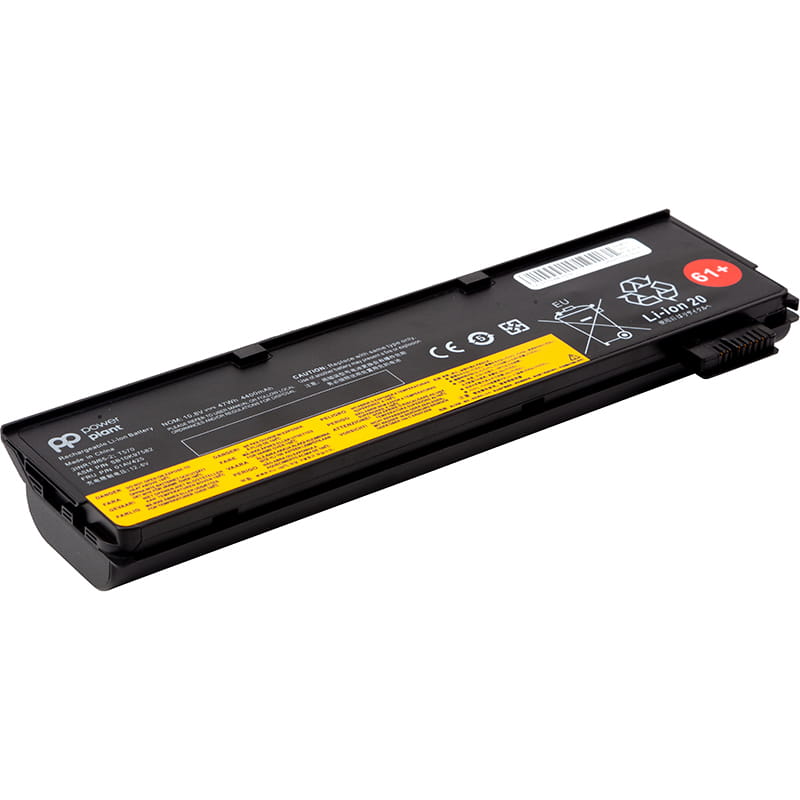 АКБ PowerPlant для ноутбука Lenovo ThinkPad T570 (SB10K97582) 10.8V 4400mAh (NB482344)