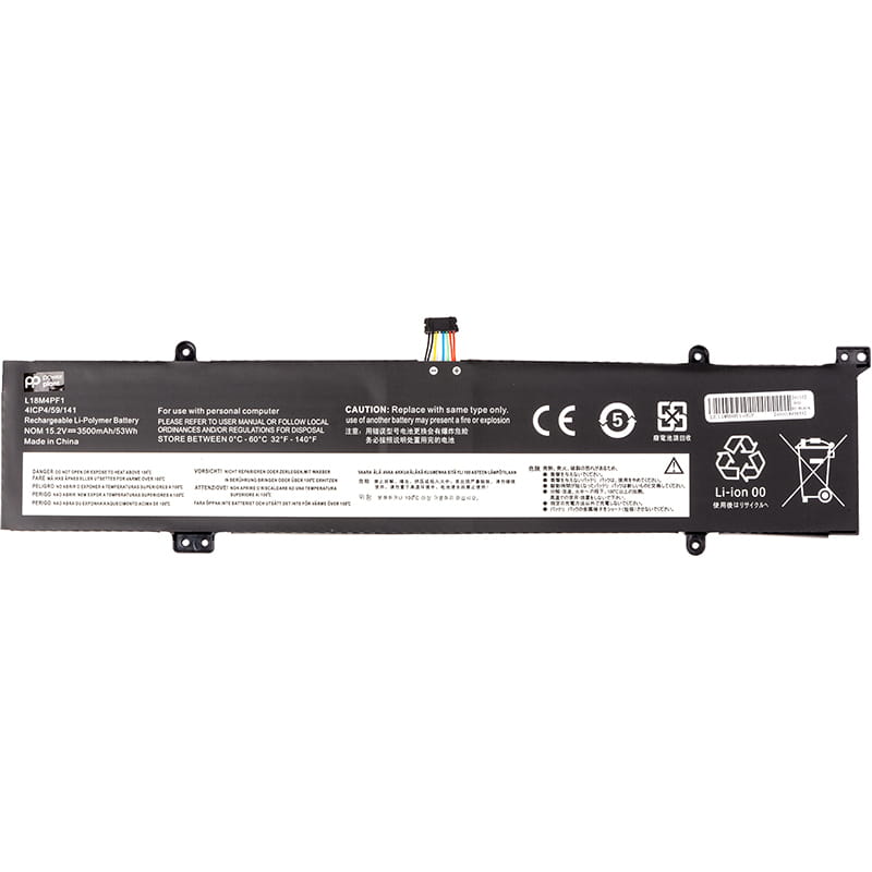 АКБ PowerPlant для ноутбука Lenovo Yoga 9-15IMH5 (L18M4PF1) 15.2V 3500mAh (NB482382)