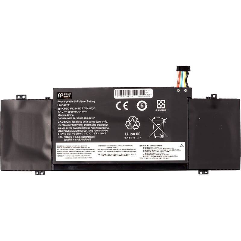 АКБ PowerPlant для ноутбука Lenovo Yoga Slim 7 Carbon 14ACN6 (L20C4PF2) 7.4V 5950mAh (NB482399)