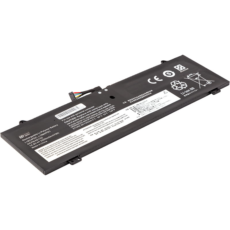 АКБ PowerPlant для ноутбука Lenovo Ideapad Yoga 7i 2020 (L19C4PDC) 14.8V 3200mAh (NB482412)