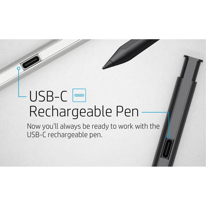 Стилус HP Rechargeable MPP 2.0 Tilt Pen Silver (3J123AA)
