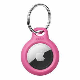 Чехол для трекера Belkin AirTag Secure Holder with Keyring Pink (F8W973BTPNK)