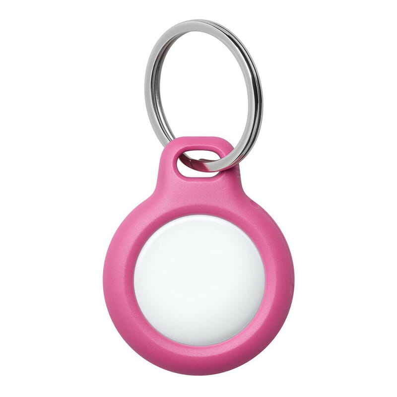 Чехол для трекера Belkin AirTag Secure Holder with Keyring Pink (F8W973BTPNK)