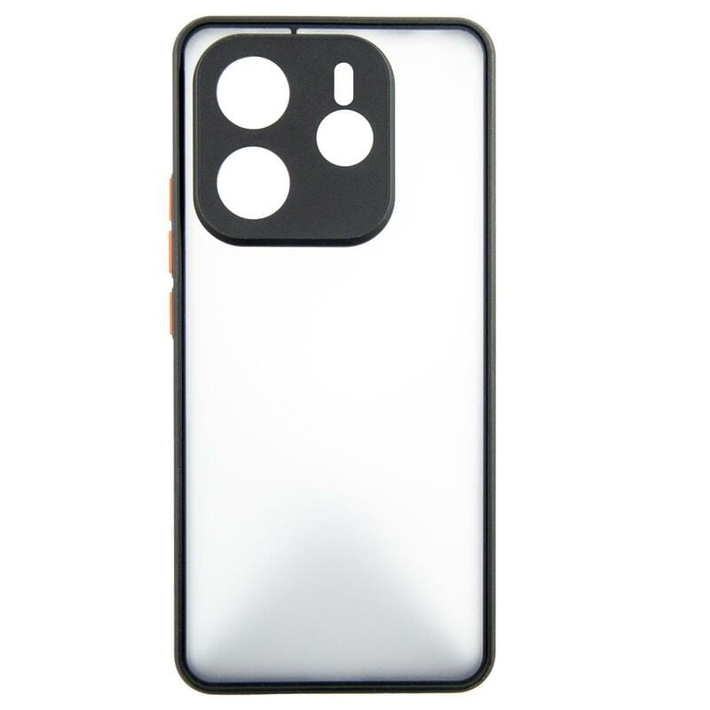 Чeхол-накладка Dengos Matt для Xiaomi Redmi Note 14 5G Black (DG-TPU-MATT-155)