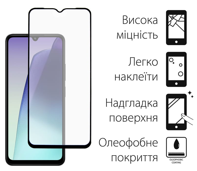 Защитное стекло Dengos для Xiaomi Redmi Note 14 4G/5G Black Full Glue (DG-TGSCP-08)