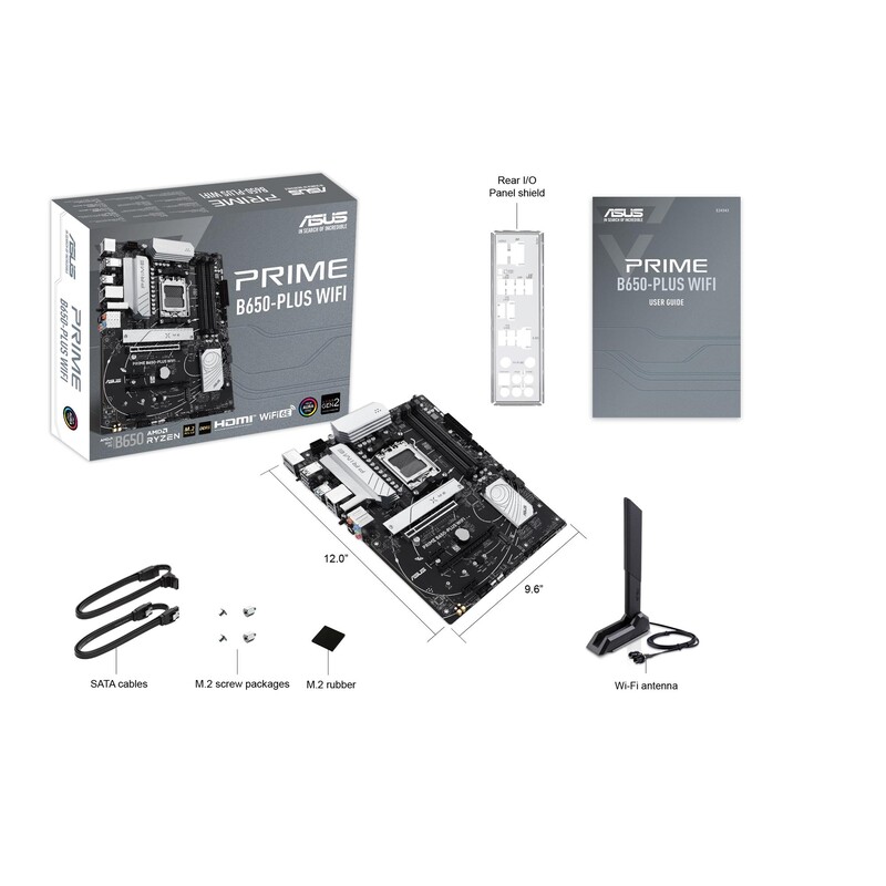 Материнская плата Asus Prime B650-Plus WiFi Socket AM5