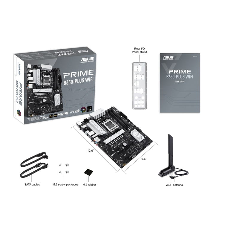 Материнська плата Asus Prime B650-Plus WiFi Socket AM5