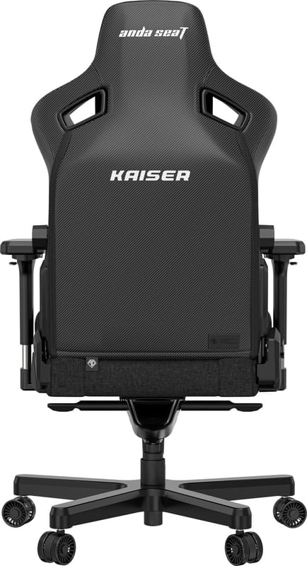 Крісло для геймерів Anda Seat Kaiser 3 Pro Size XL Black (AD12YDC-XL-01-B-CF-B02)