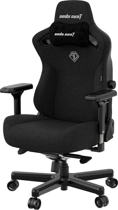 Кресло для геймеров Anda Seat Kaiser 3 Pro Size XL Fabric Black (AD12YDC-XL-01-B-CF-B02)