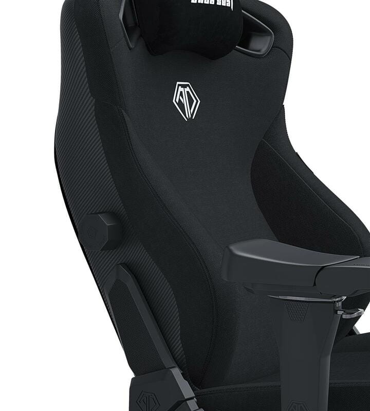 Кресло для геймеров Anda Seat Kaiser 3 Pro Size XL Fabric Black (AD12YDC-XL-01-B-CF-B02)