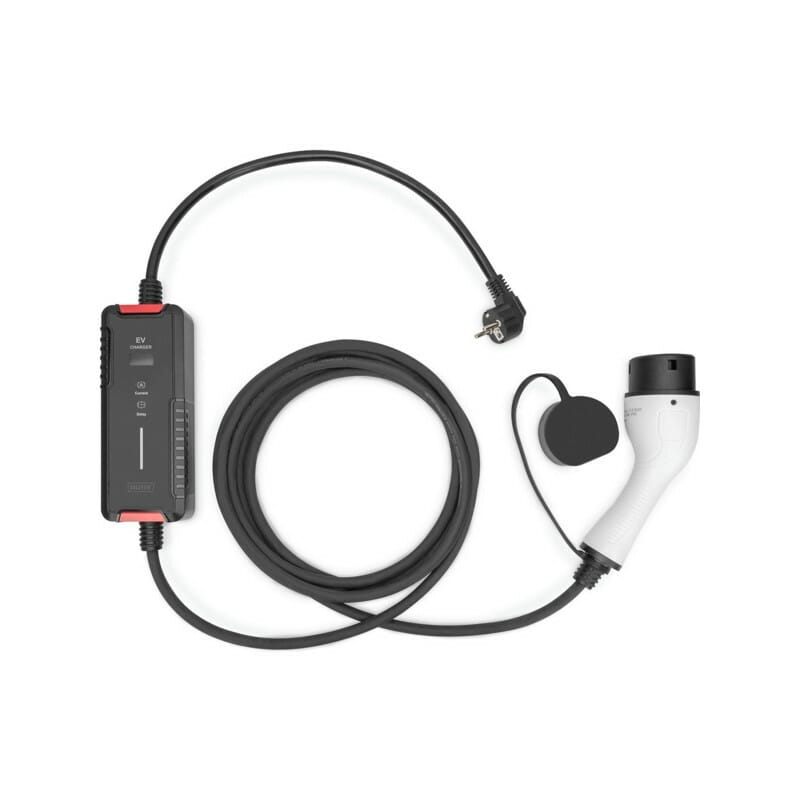 Сетевое зарядное устройство Digitus EV Single Phase 3.7kW, 5 m, Schuko to Type 2 (DK-1P16-A-050-BL)
