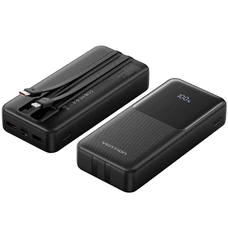 Універсальна мобільна батарея Vention 20000mAh PD Black (FHPB0)