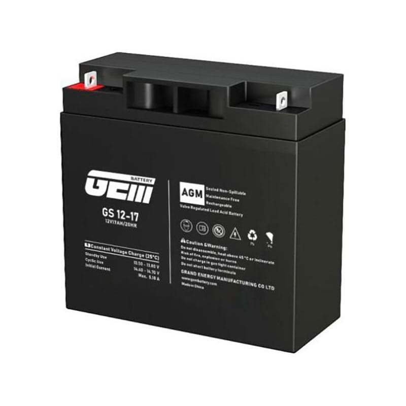 Аккумуляторная батарея GEM Battery 12V 17AH (GS 12-17) AGM